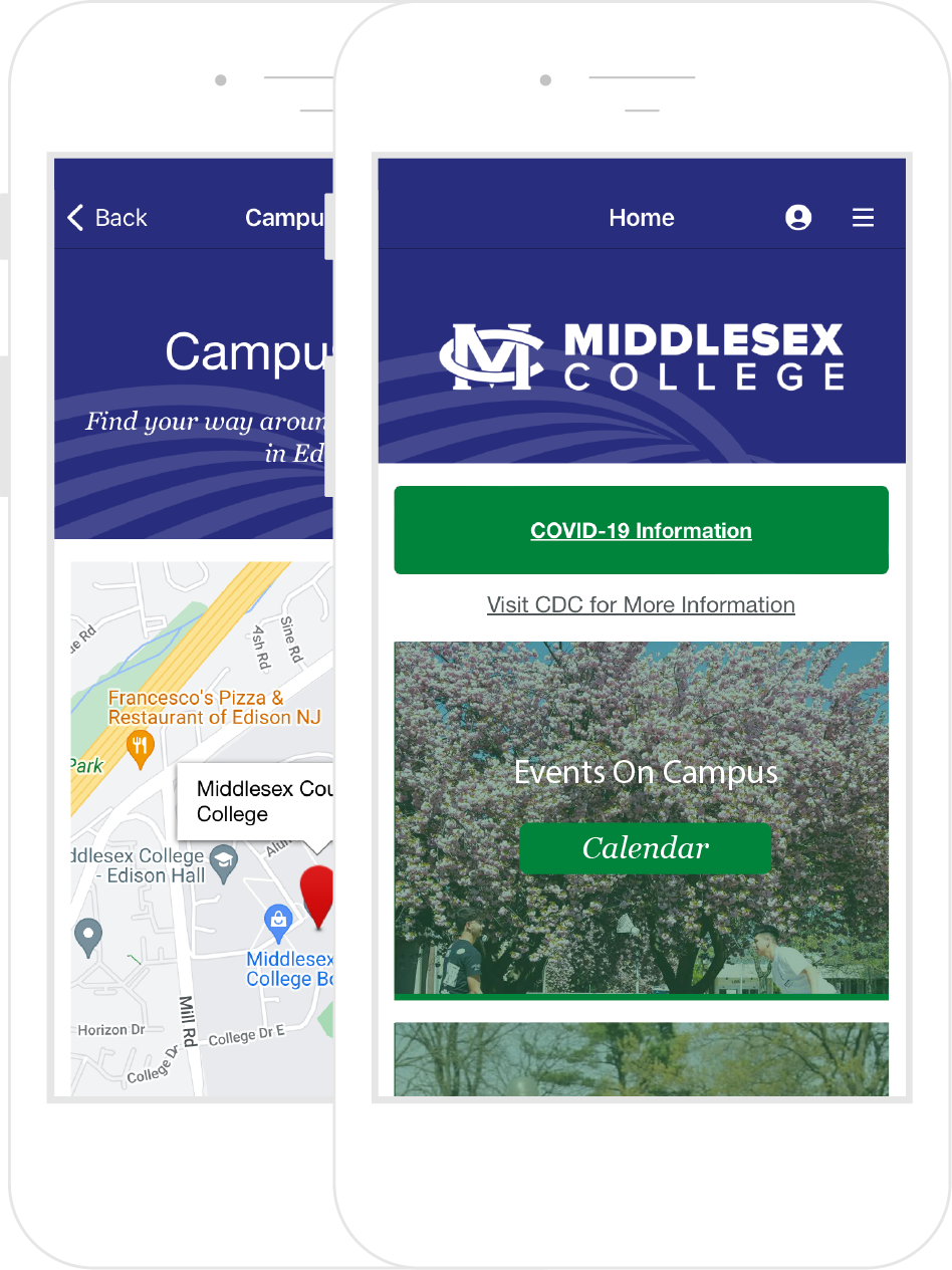 Middlesex College mobile app