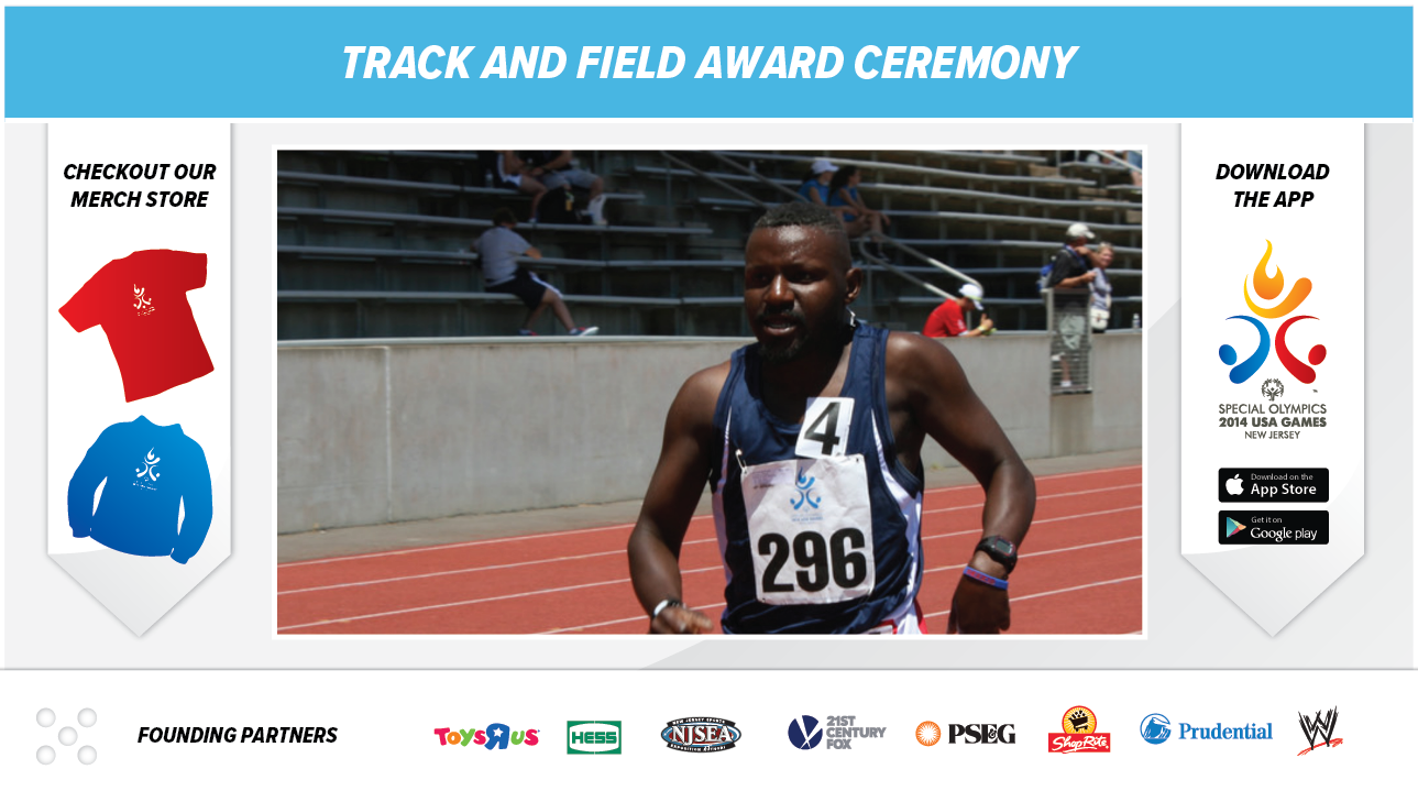 Special Olympics digital signage design